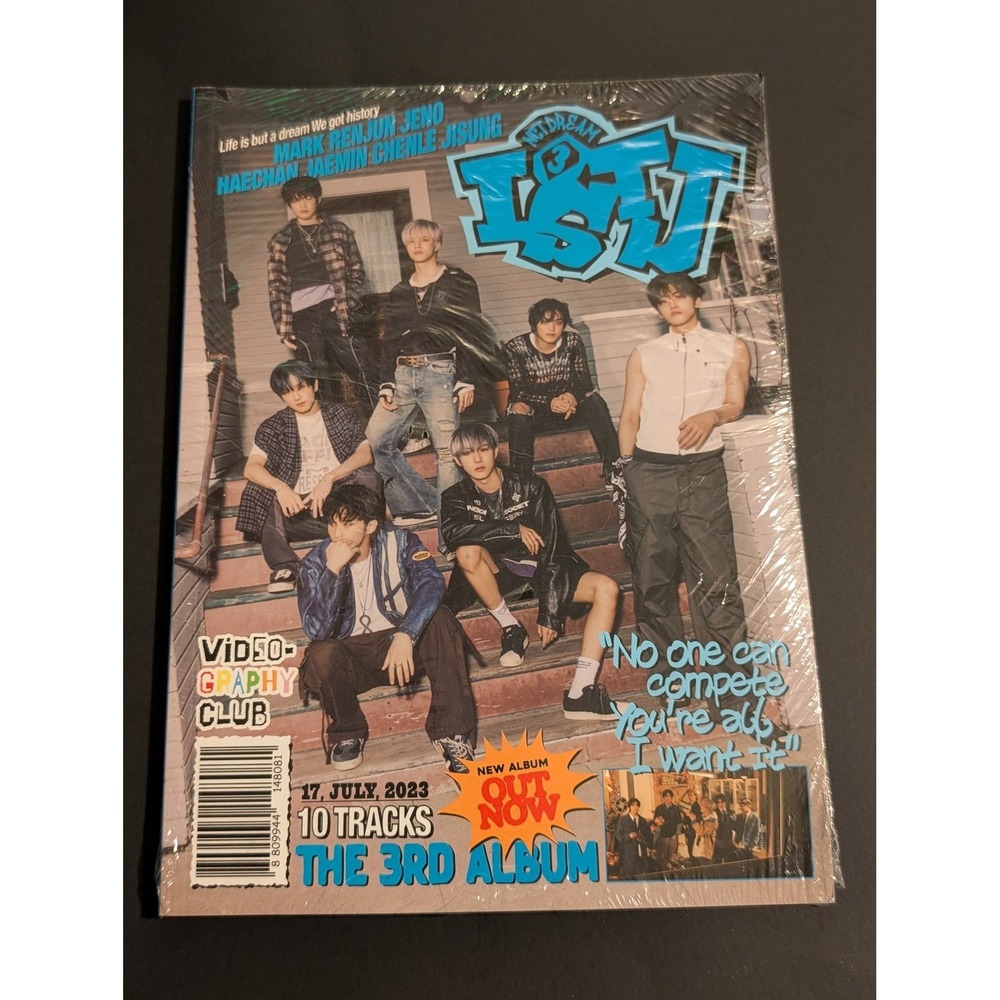 NCT DREAM ISTJ 3rd Album Photobook Ver K-Pop Mark Jeno Jaemin Renjun New Sealed